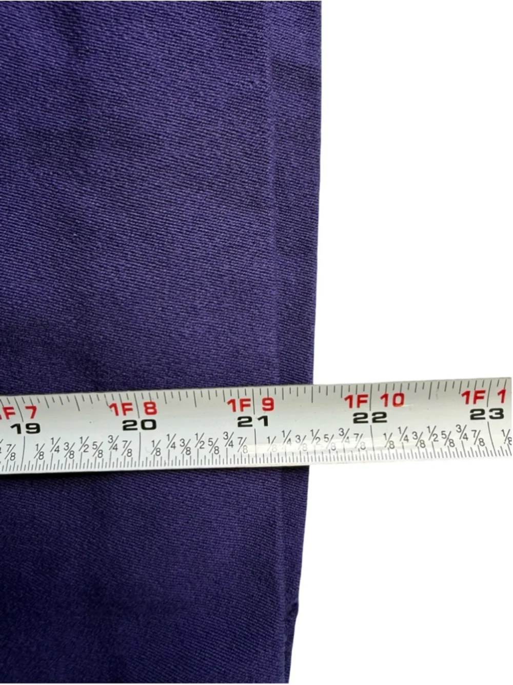 Theoreme Vintage Purple Wool Pencil Skirt Size 36 Quiet Luxury France European